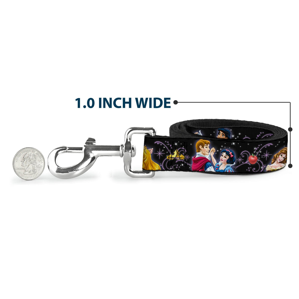 Dog Leash - Disney Princesses & Princes Dancing 