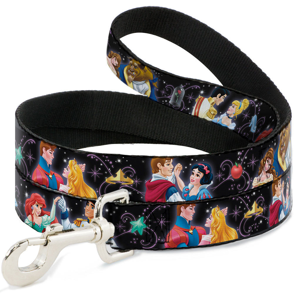 Dog Leash - Disney Princesses & Princes Dancing 
