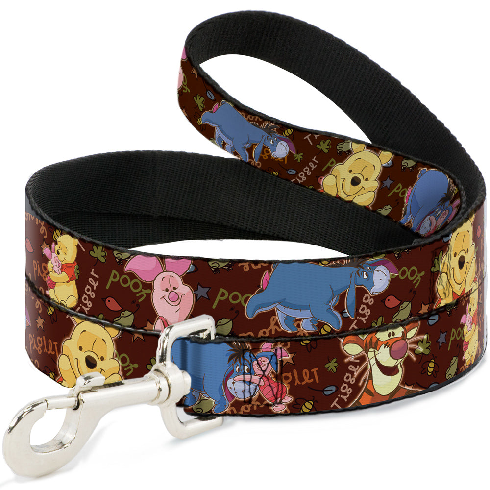 Dog Leash - Winnie the Pooh Character Poses 