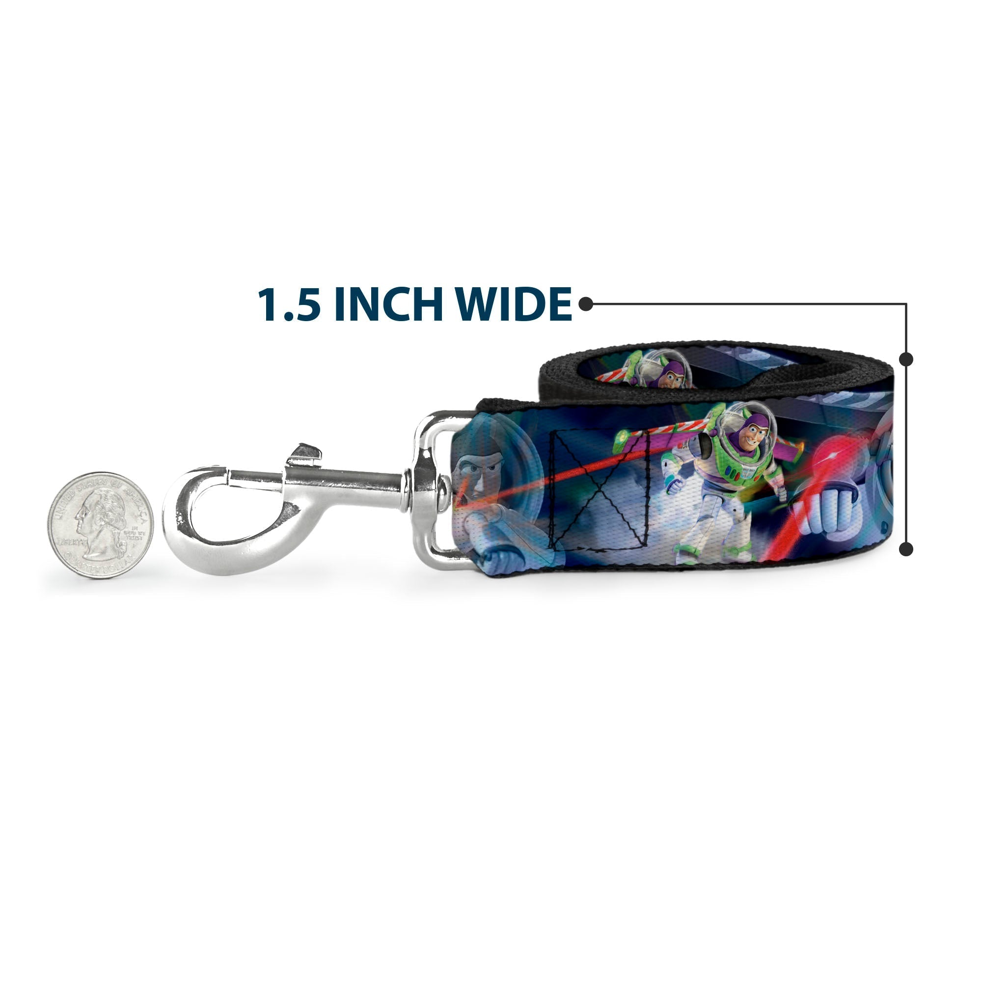 Dog Leash - Buzz Lightyear Action Poses Stacked 