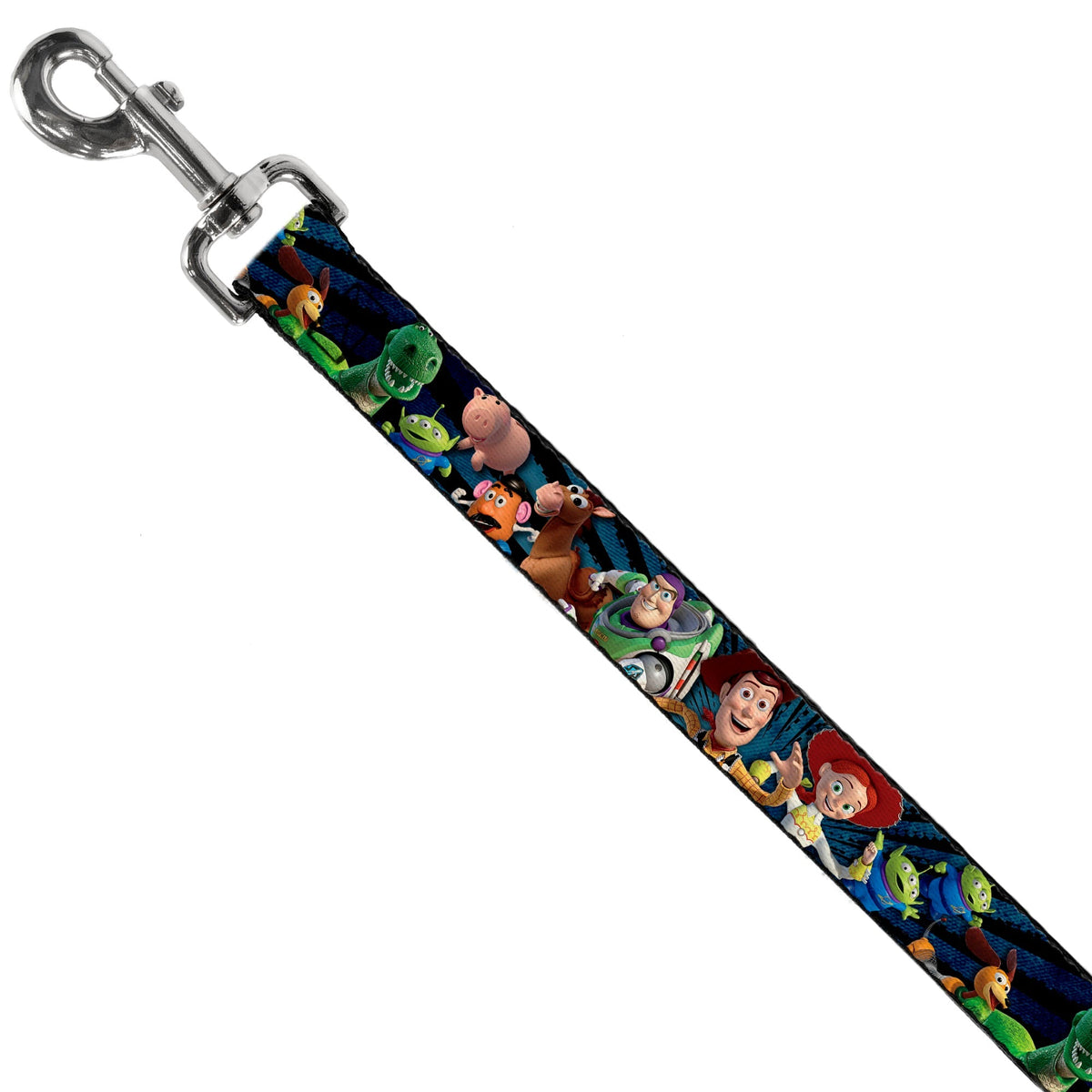 Dog Leash - Toy Story Characters Running Denim Rays 