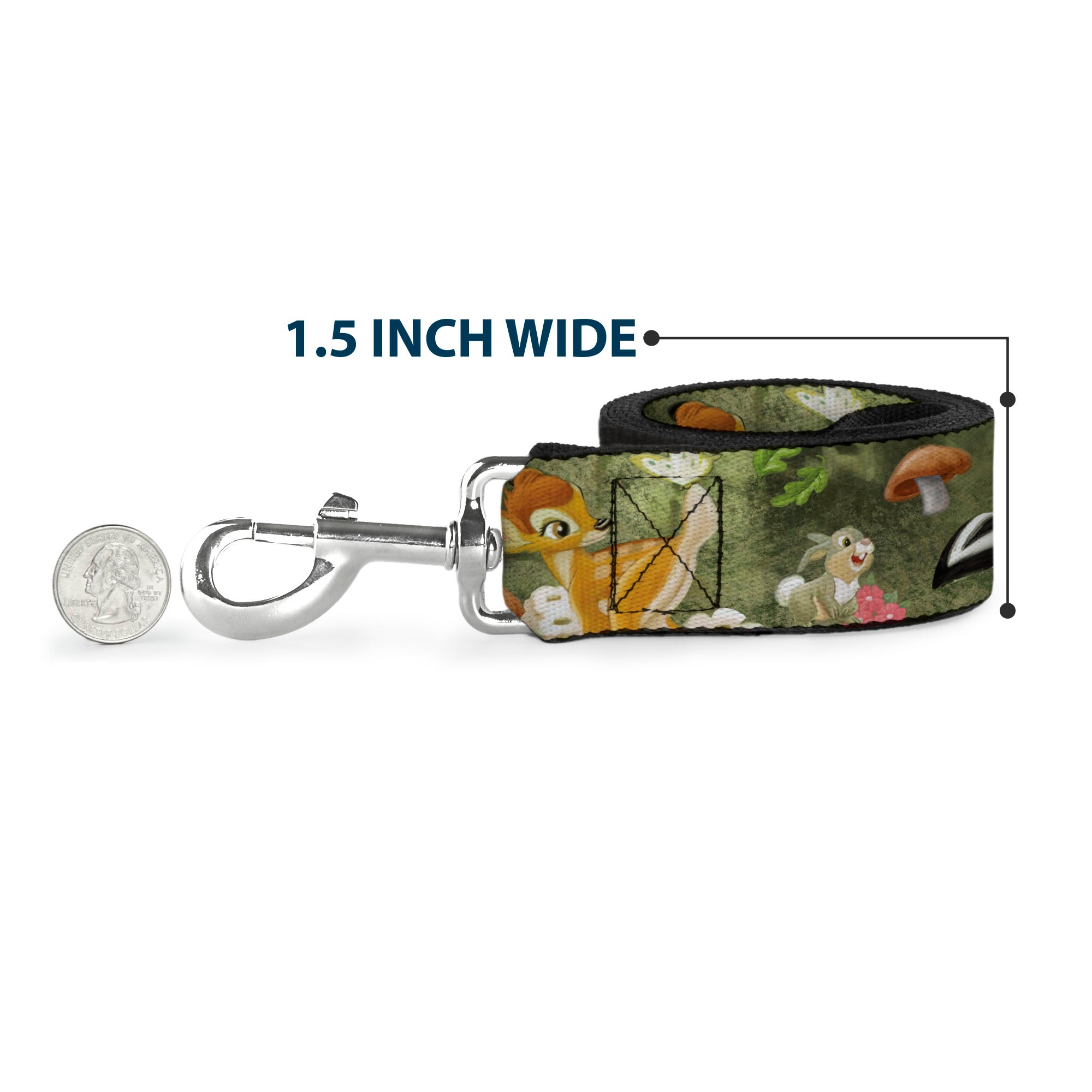 Dog Leash - Bambi & Friends Scene 