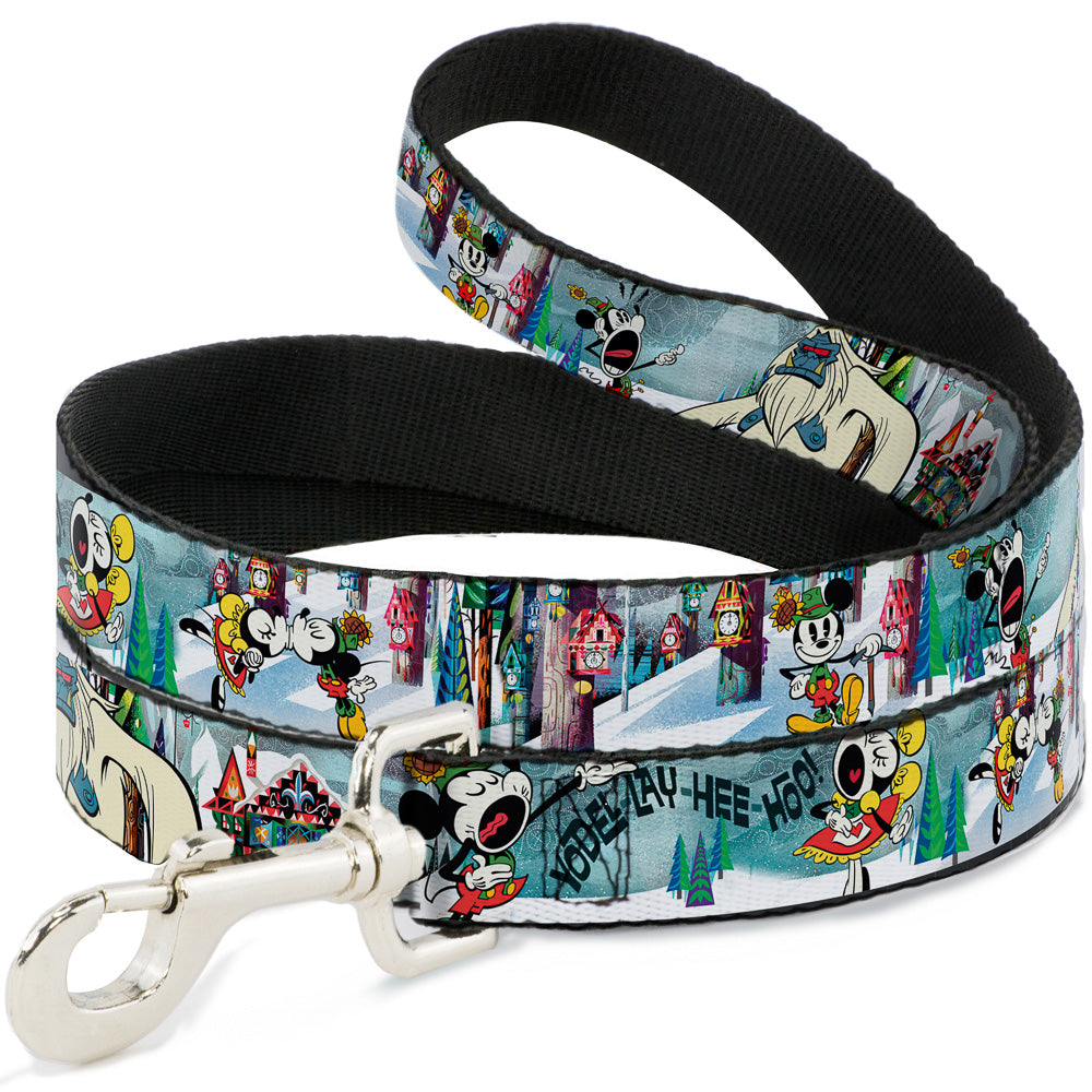 Dog Leash - Mickey & Minnie Yodelberg Scenes 