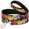 Buckle-Down Disney Muppets Faces Black Dog Leash