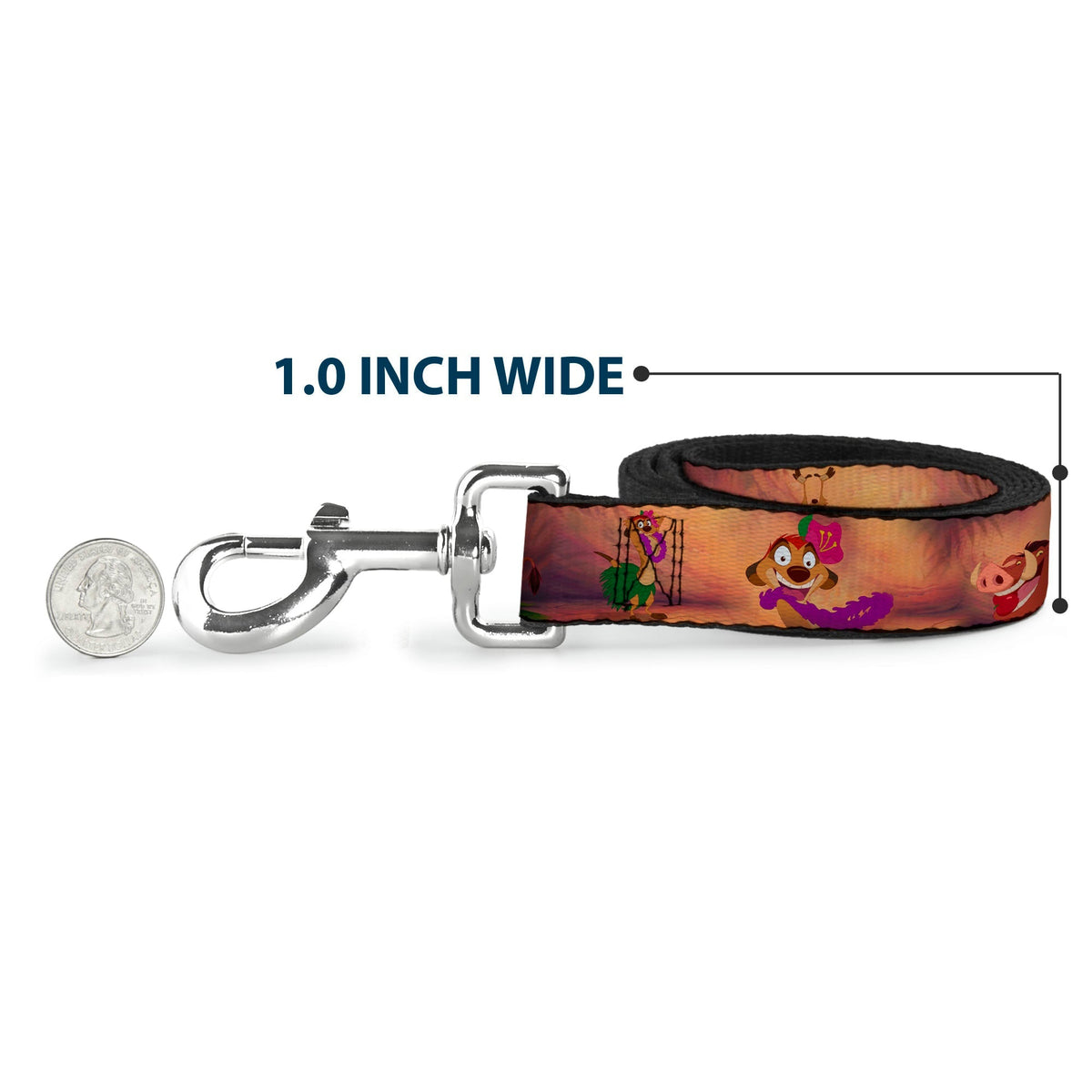 Dog Leash - Timon & Pumba The Hula Song Poses 