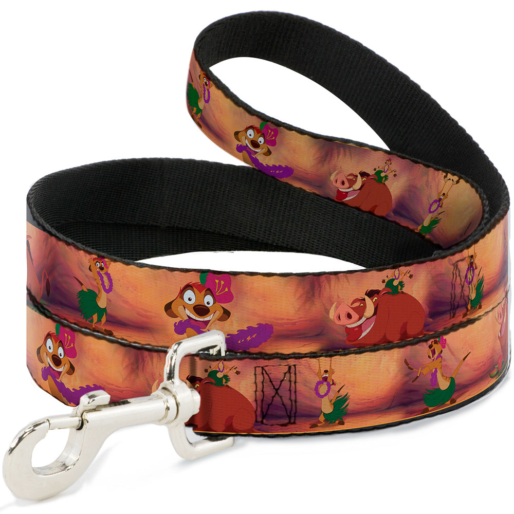 Dog Leash - Timon & Pumba The Hula Song Poses 