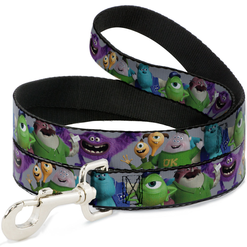 Dog Leash - Monsters University Character Lineup Gray 