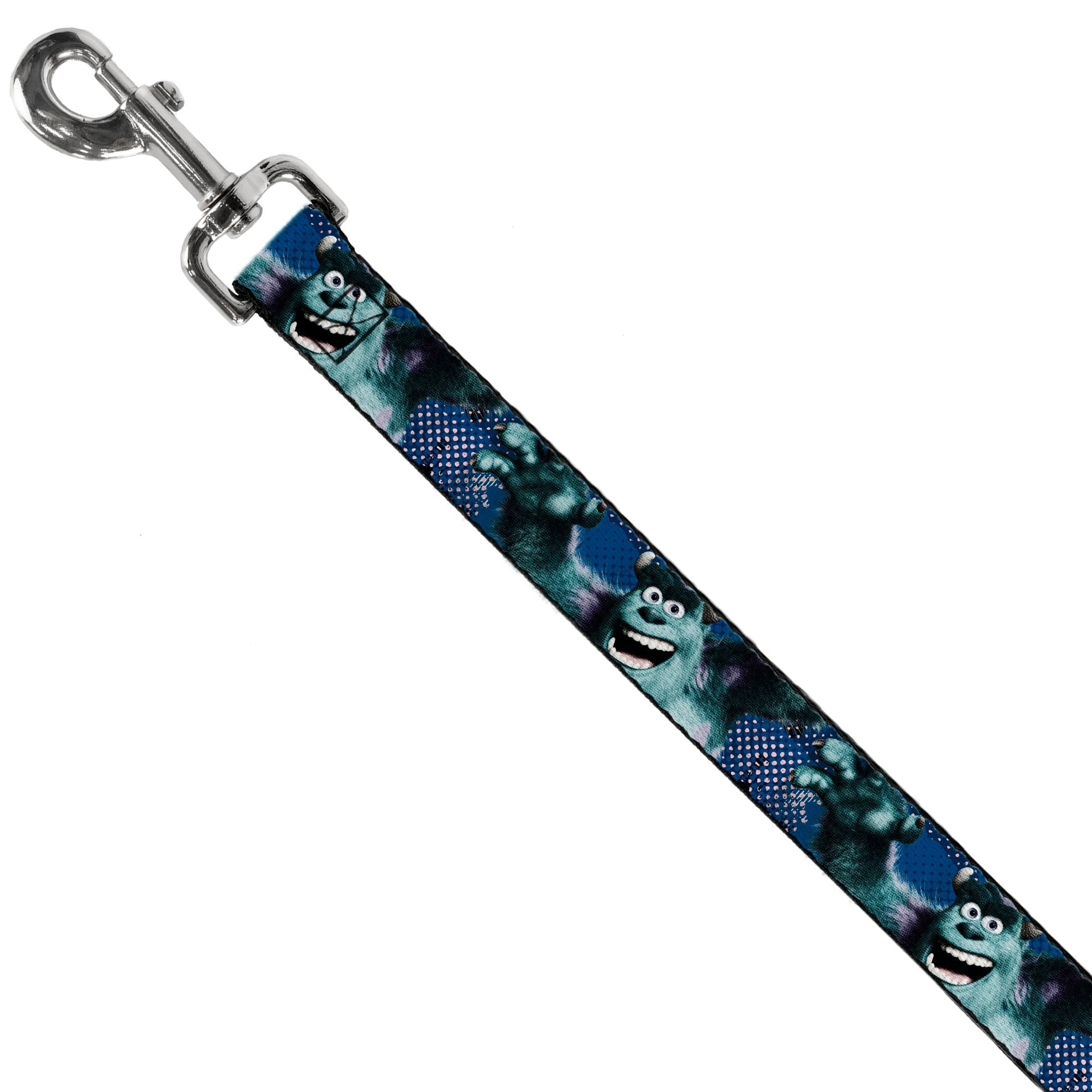 Dog Leash - Sulley Scare Pose/Dots Blues/White 