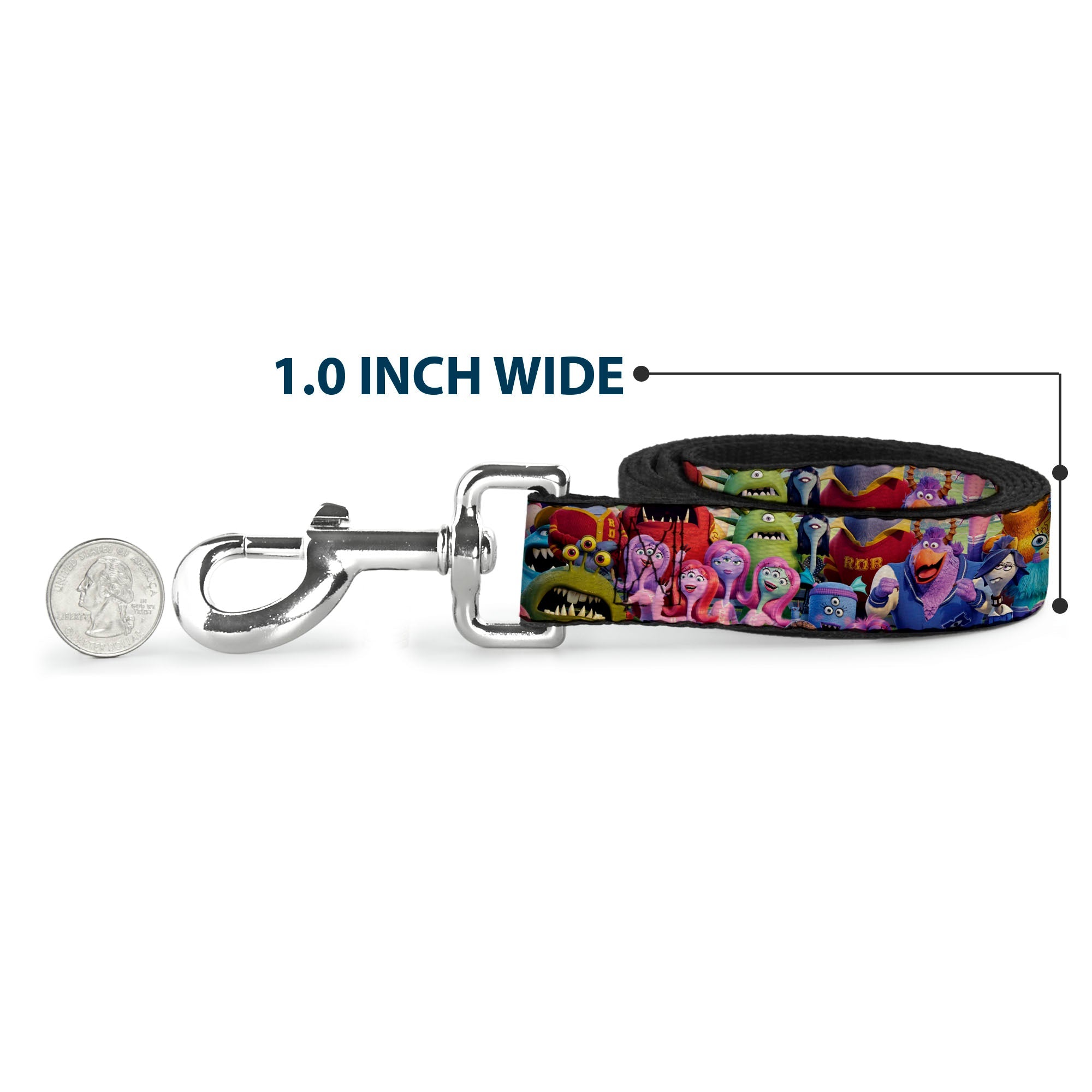 Dog Leash - Monsters University Monsters Stacked