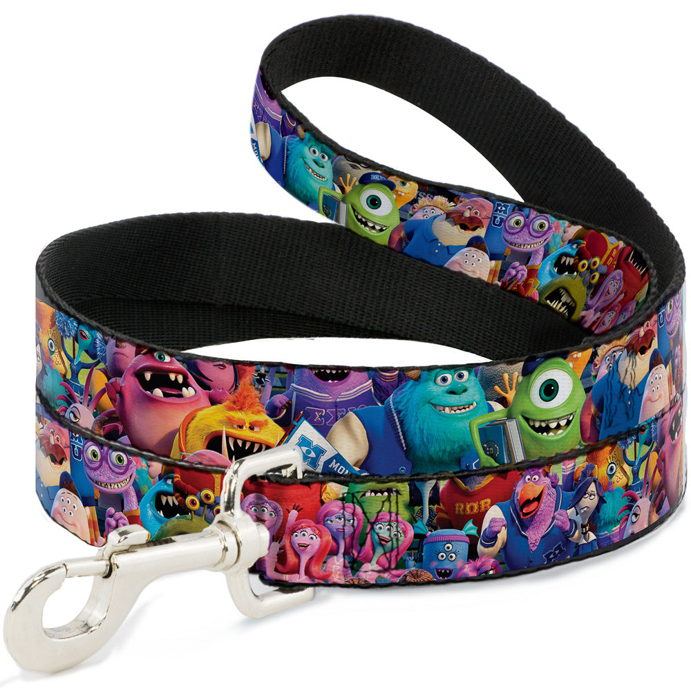 Dog Leash - Monsters University Monsters Stacked 