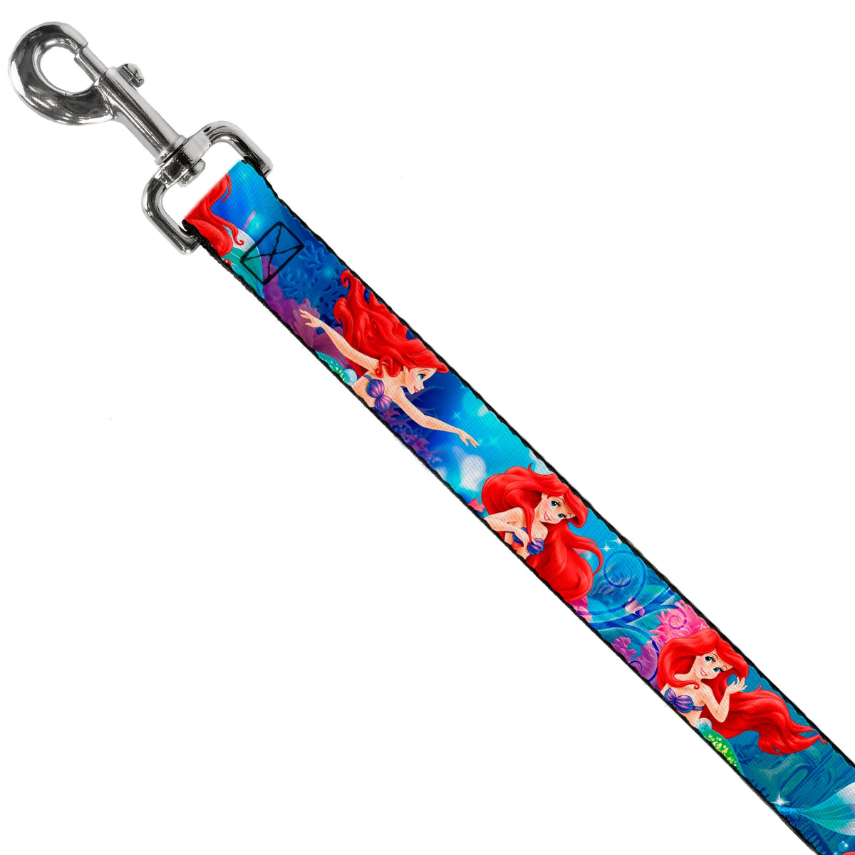 Dog Leash - Ariel Vivid Underwater Sparkle Poses/Castle 