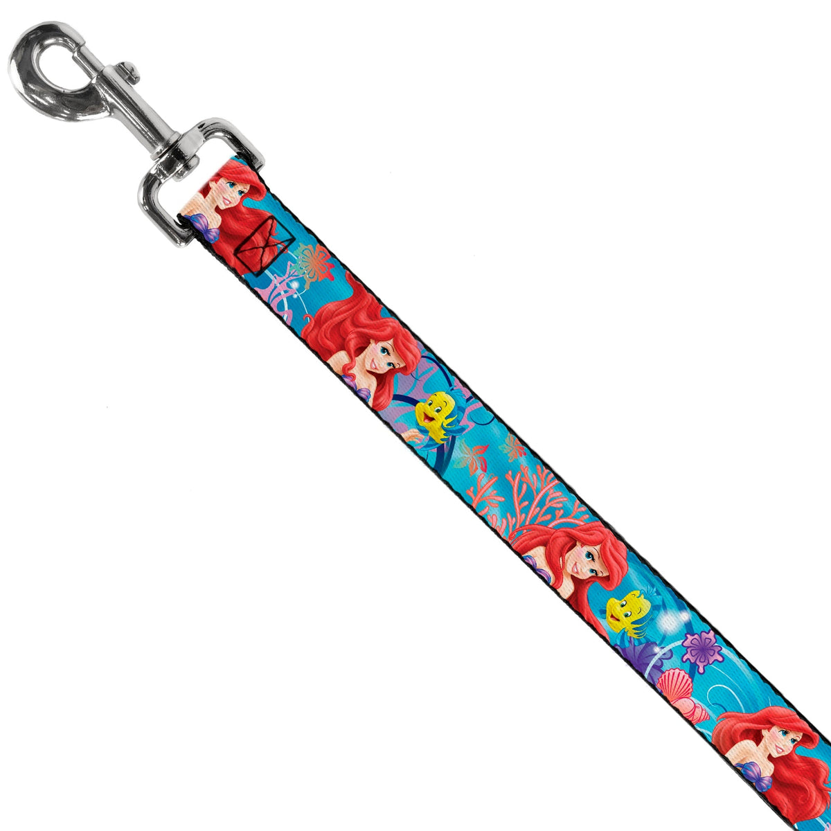 Dog Leash - Ariel & Flounder Vivid Underwater Poses 