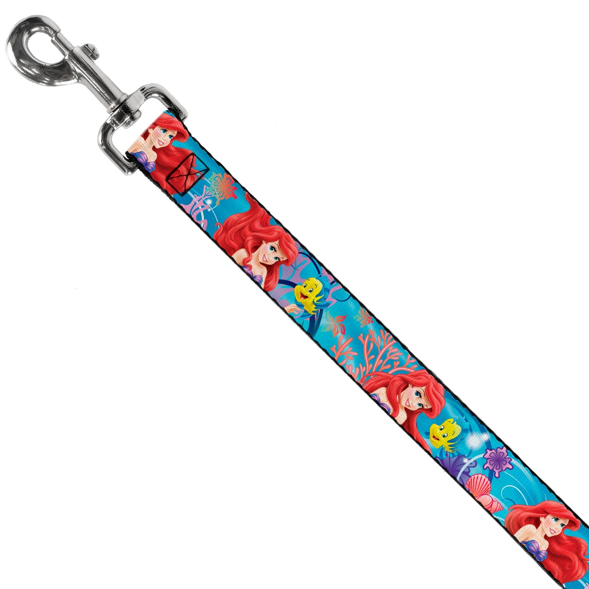 Dog Leash - Ariel & Flounder Vivid Underwater Poses 