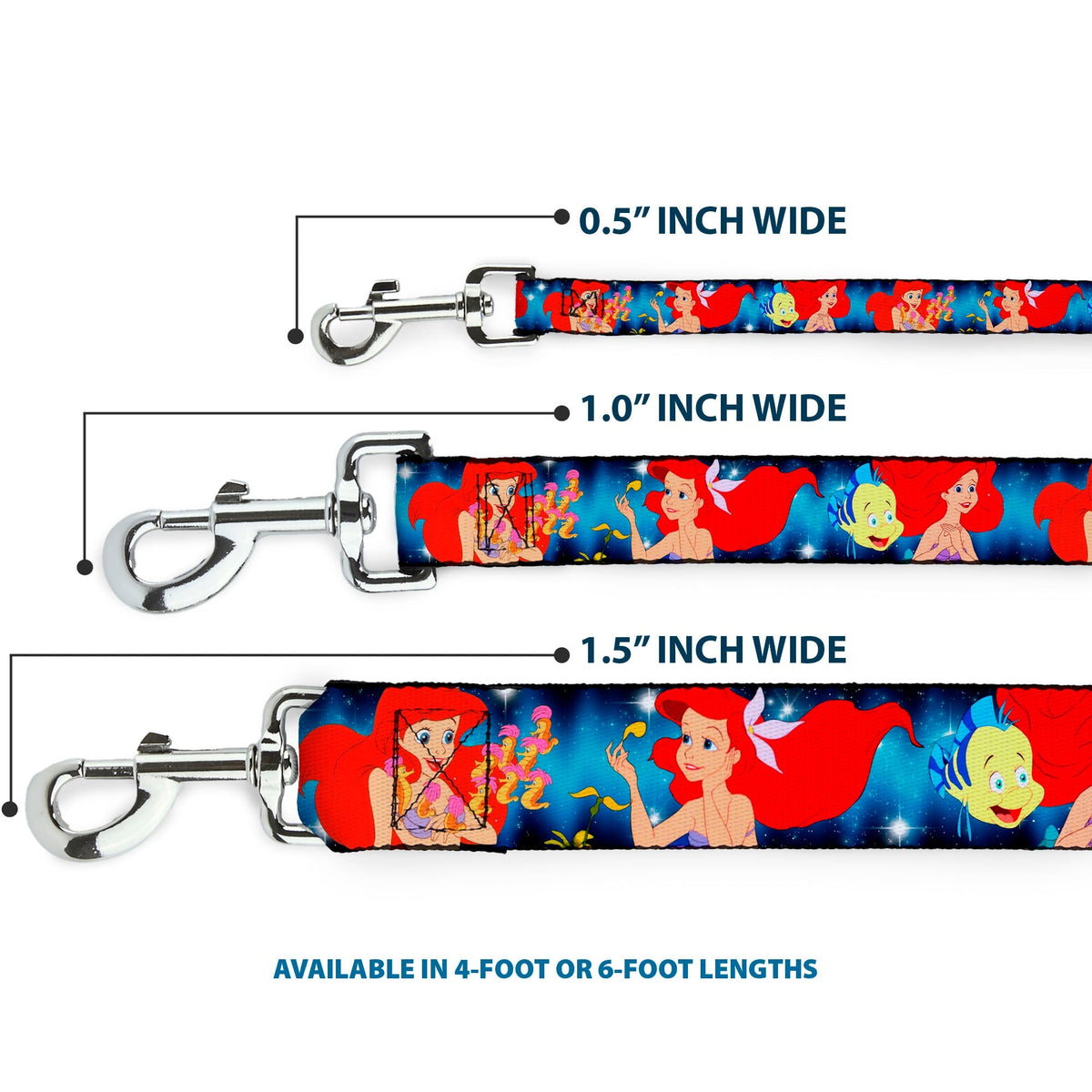 Dog Leash - The Little Mermaid Under the Sea Scenes 