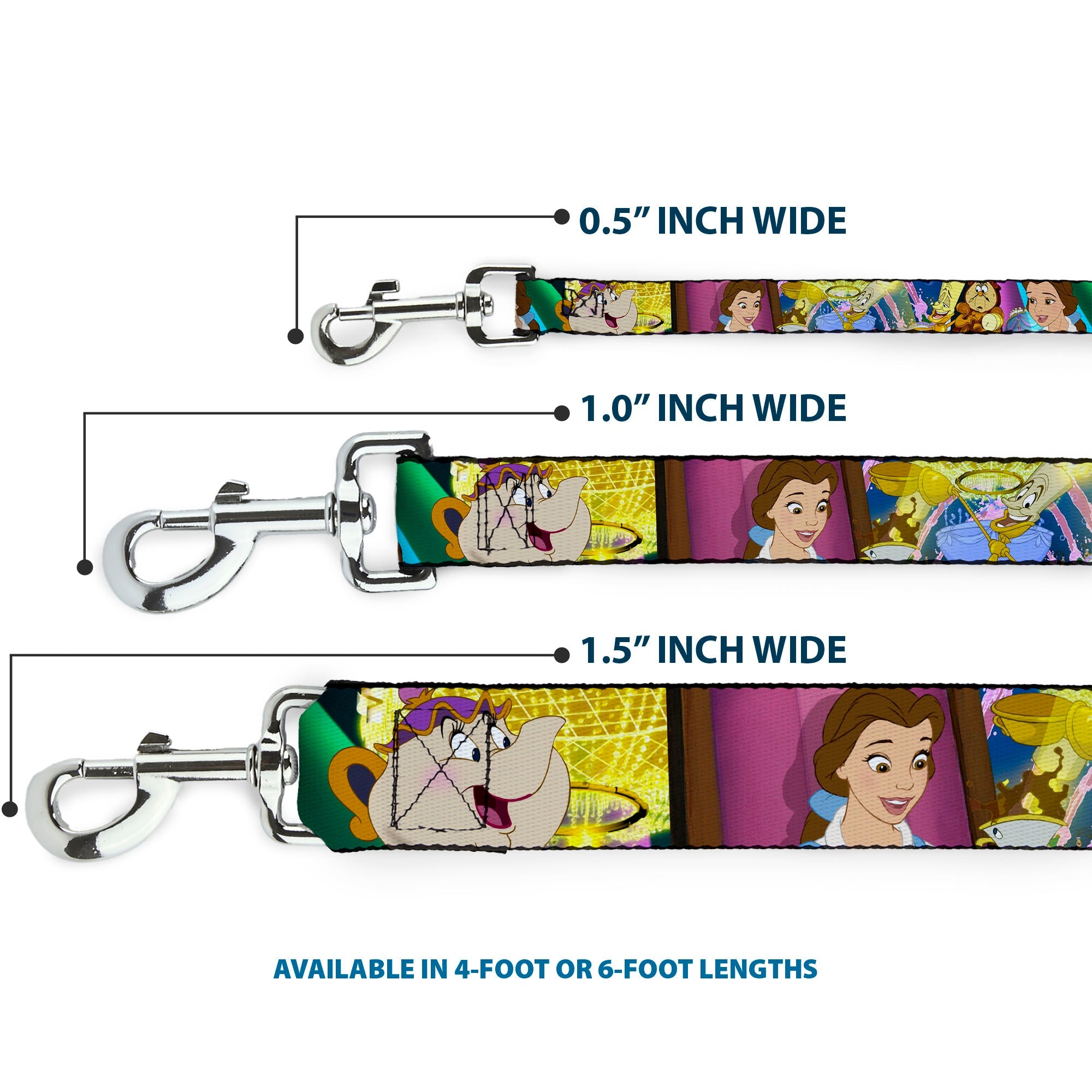 Dog Leash - Beauty & the Beast Be Our Guest Scenes