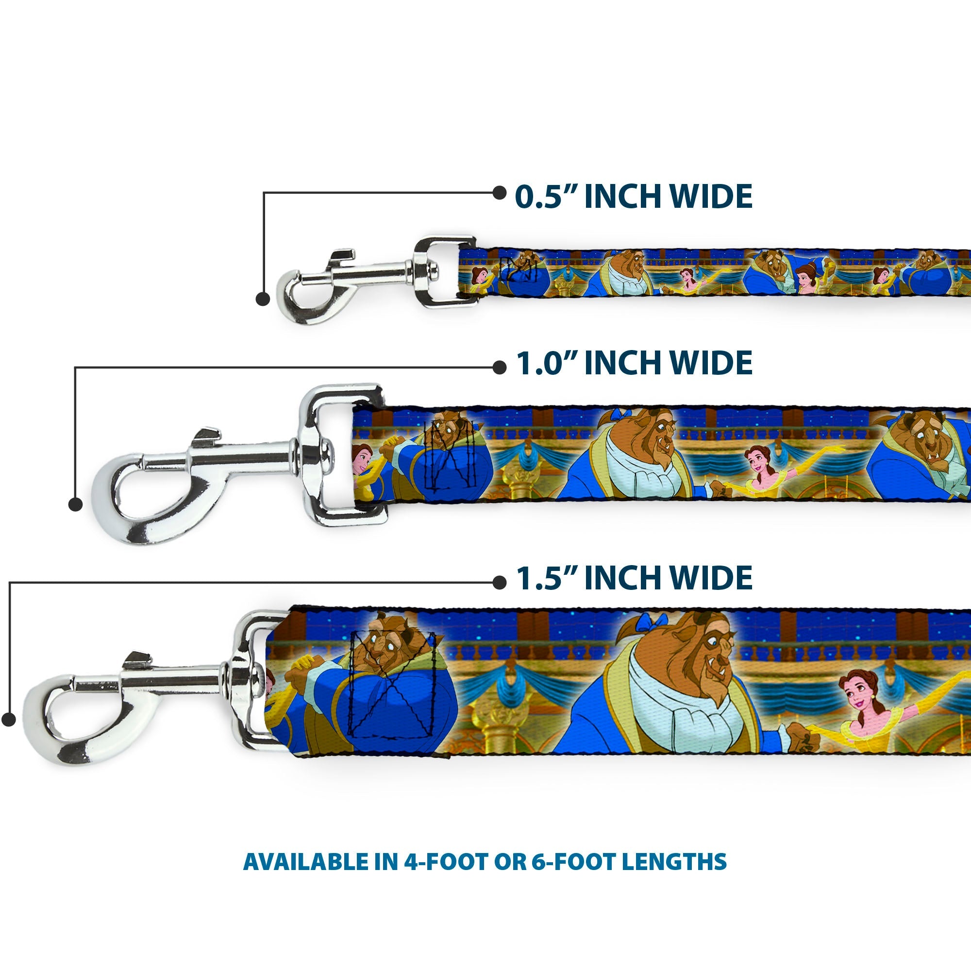 Dog Leash - Beast & Belle Ball Scene Poses