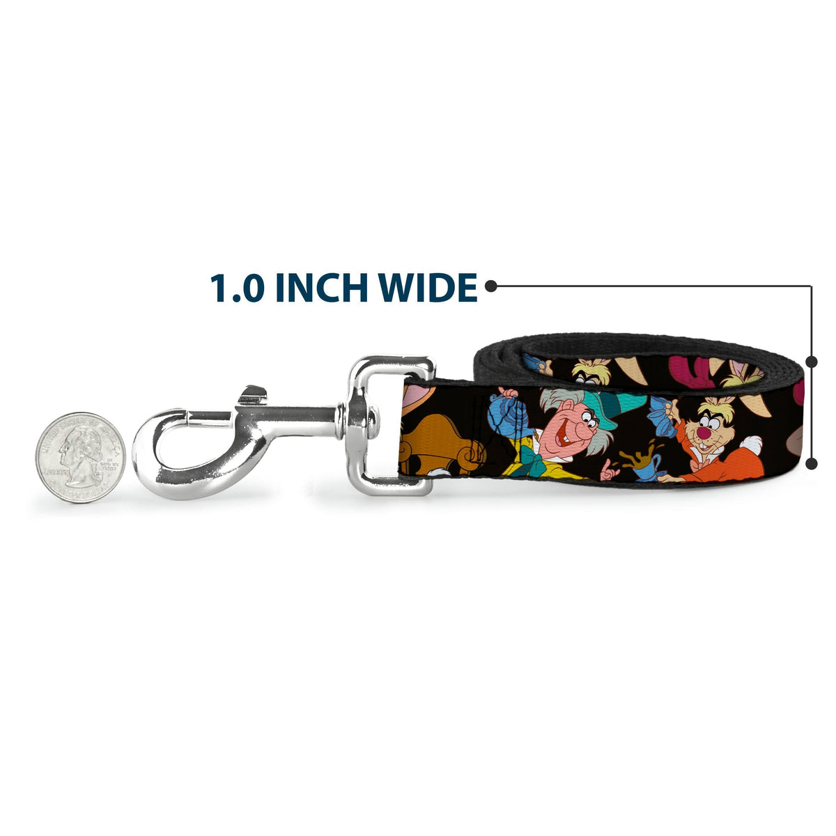 Dog Leash - Mad Hatters Tea Party Poses 