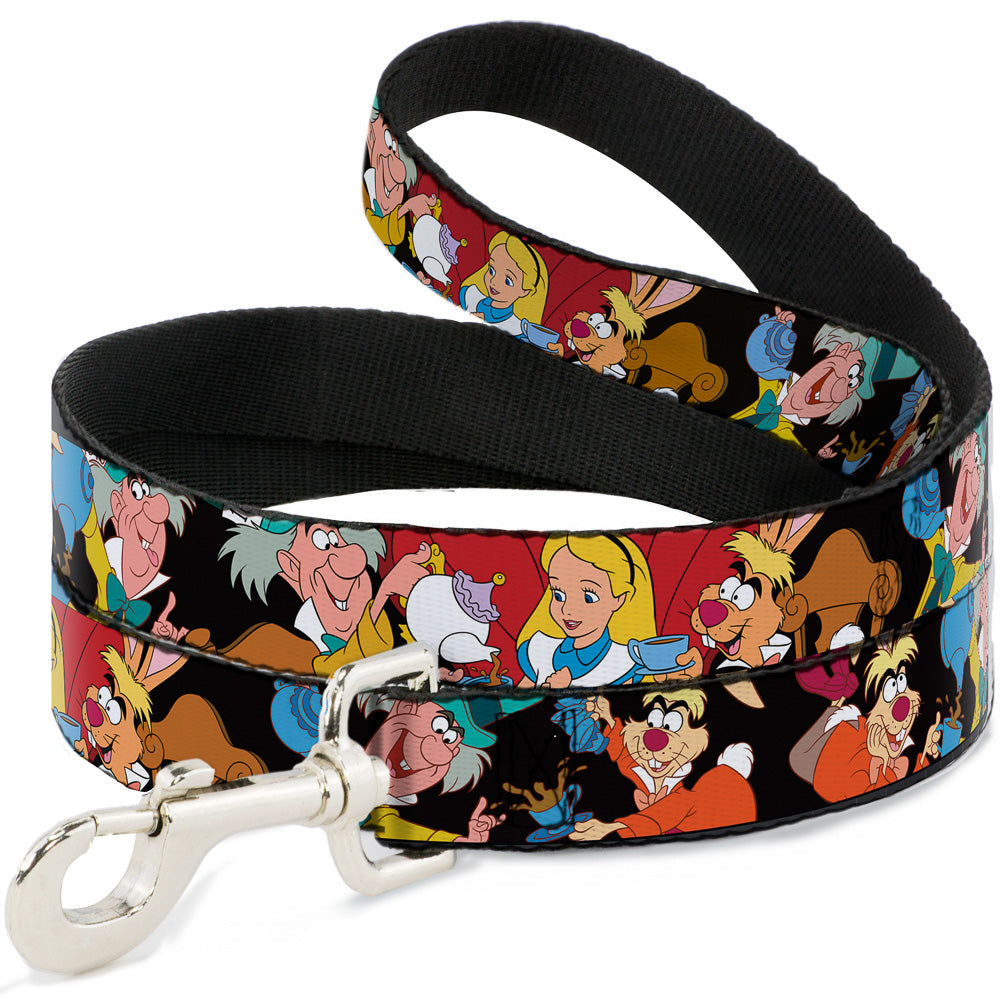 Dog Leash - Mad Hatters Tea Party Poses 