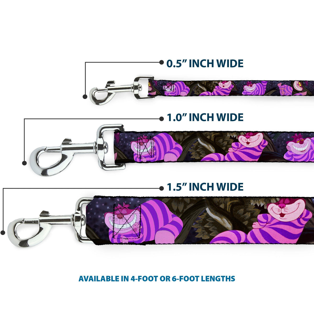 Dog Leash - Cheshire Cat Tree Poses 