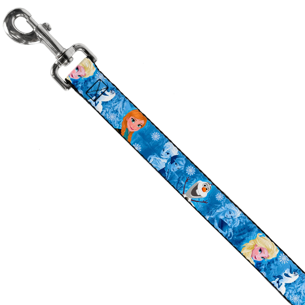 Dog Leash - Frozen Character Poses Blues 
