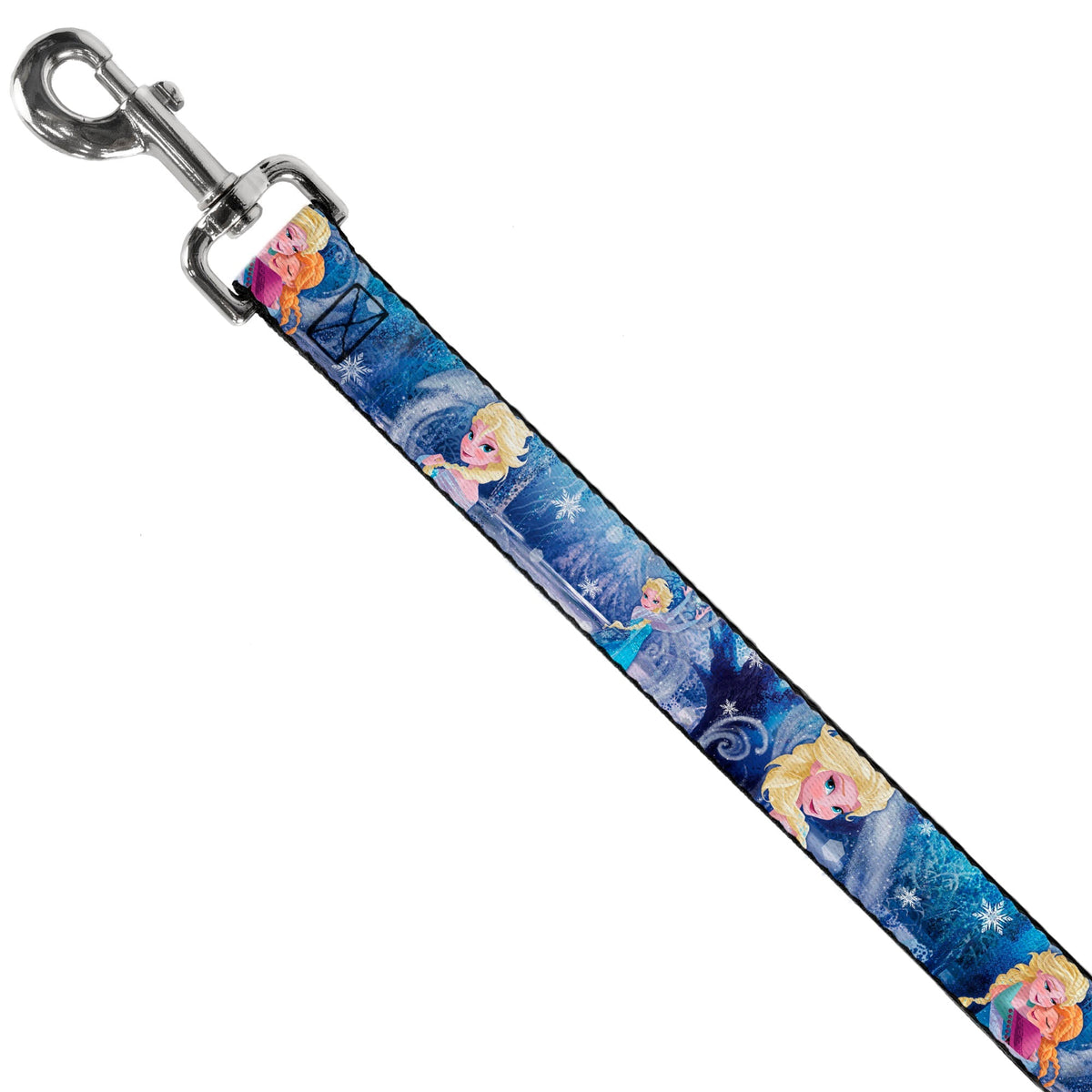 Dog Leash - Frozen Elsa the Snow Queen Poses/Snowflakes 