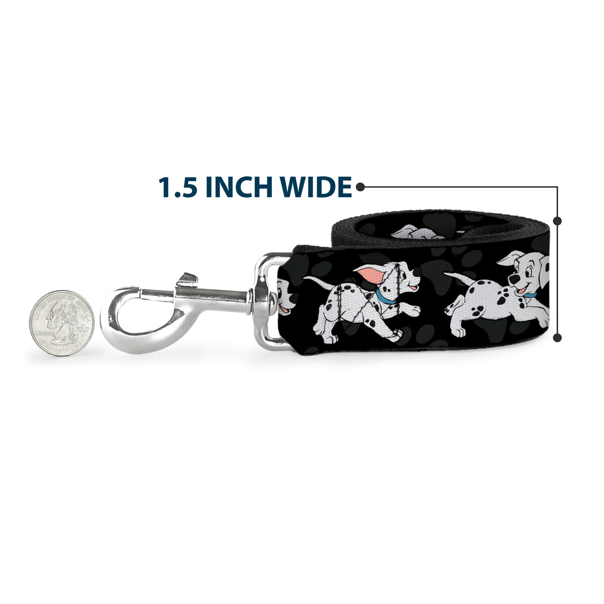 Dog Leash - Frozen Elsa the Snow Queen Poses/Snowflakes 