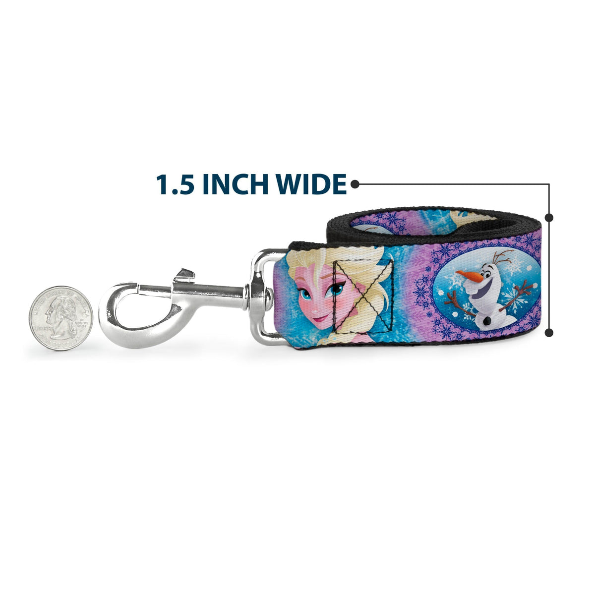 Dog Leash - Mickey Mouse Poses Scattered Red/Black/White 
