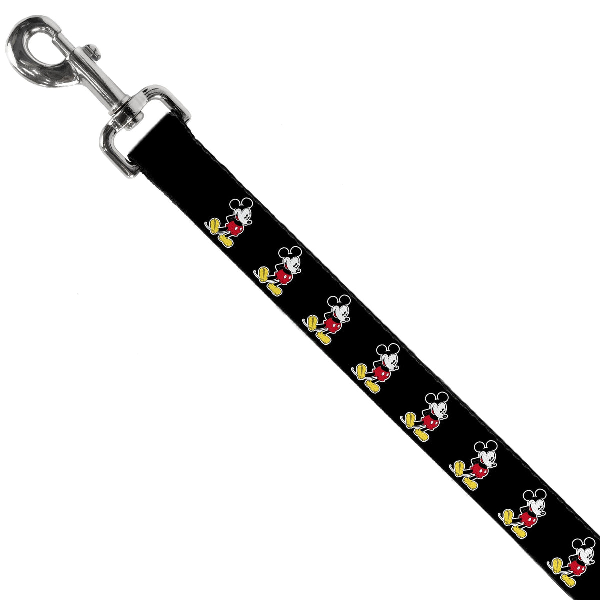 Dog Leash - Classic Mickey Mouse Pose Black 