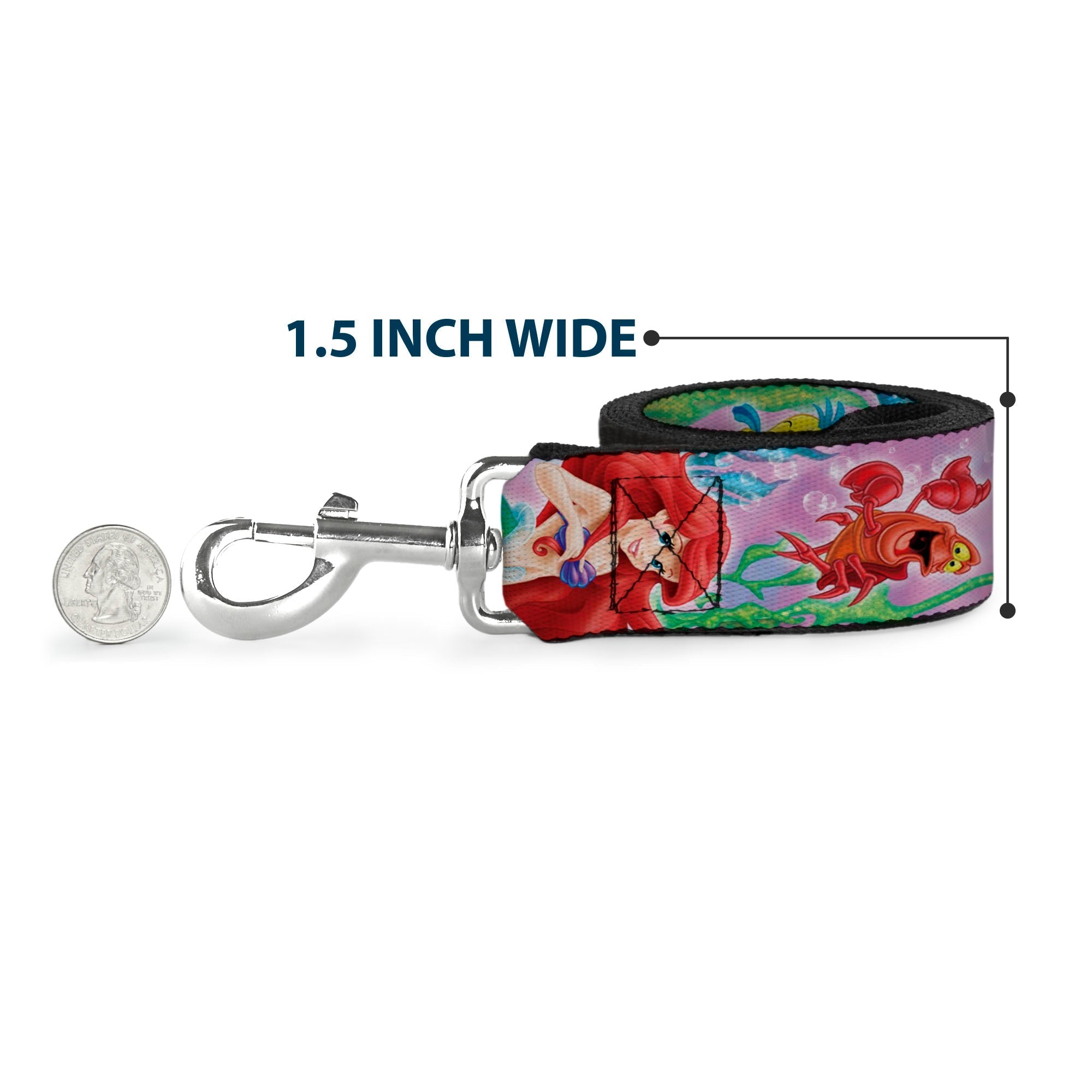 Dog Leash - Stitch & Scrump Poses/Tropical Flora 