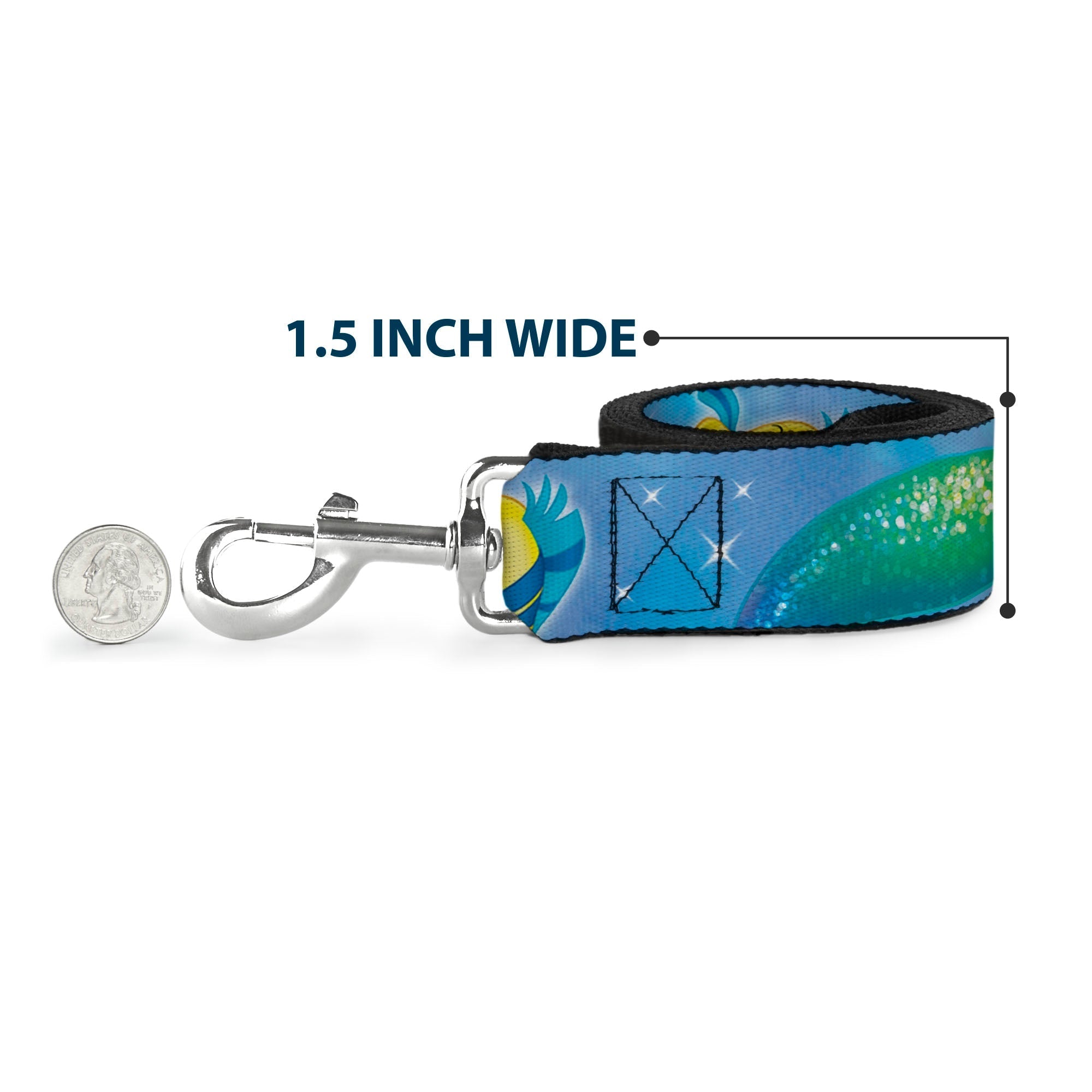 Dog Leash - Frozen Anna/Elsa/Olaf Poses/Scenes Purples 