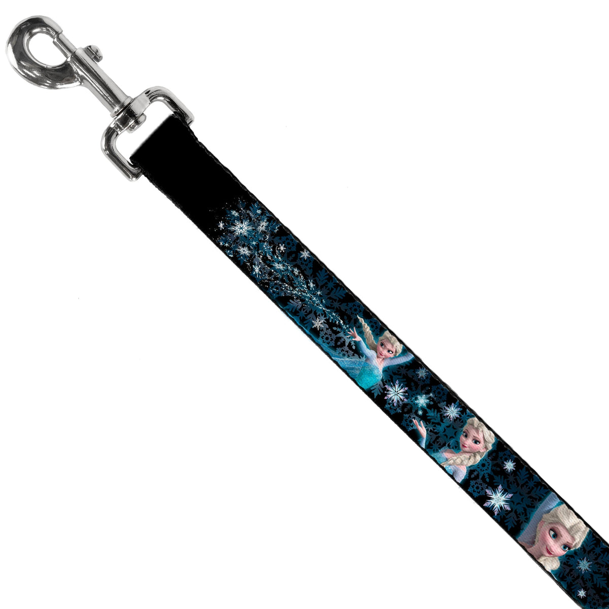 Dog Leash - Elsa the Snow Queen Poses PERFECT AND POWERFUL Blues/White 