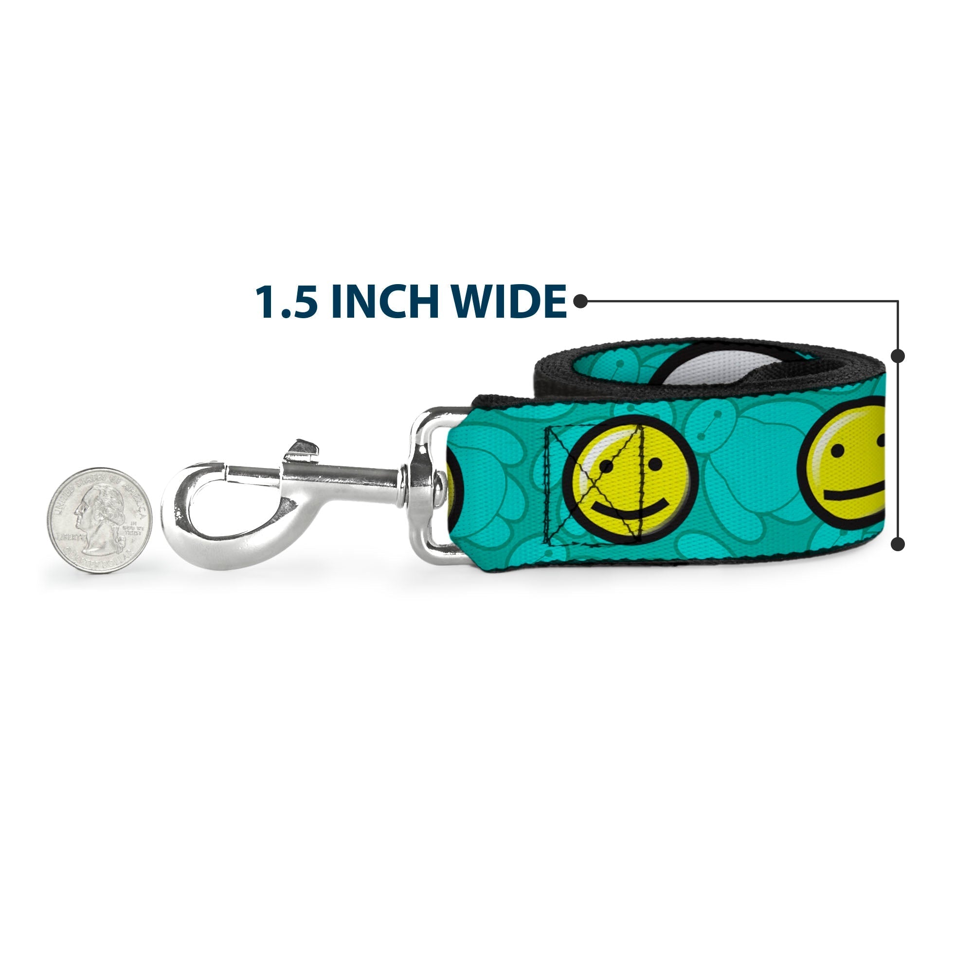 Dog Leash - Alice in Wonderland Card Suits Red/Black