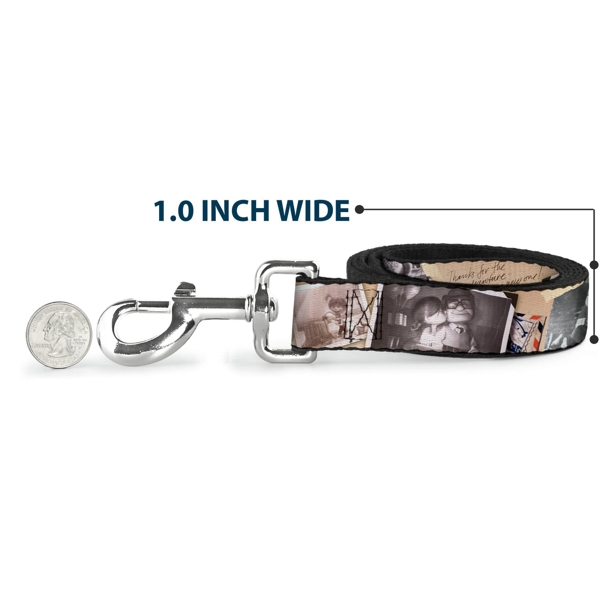 Dog Leash - Up Adventure Book Snapshots/Post Cards 