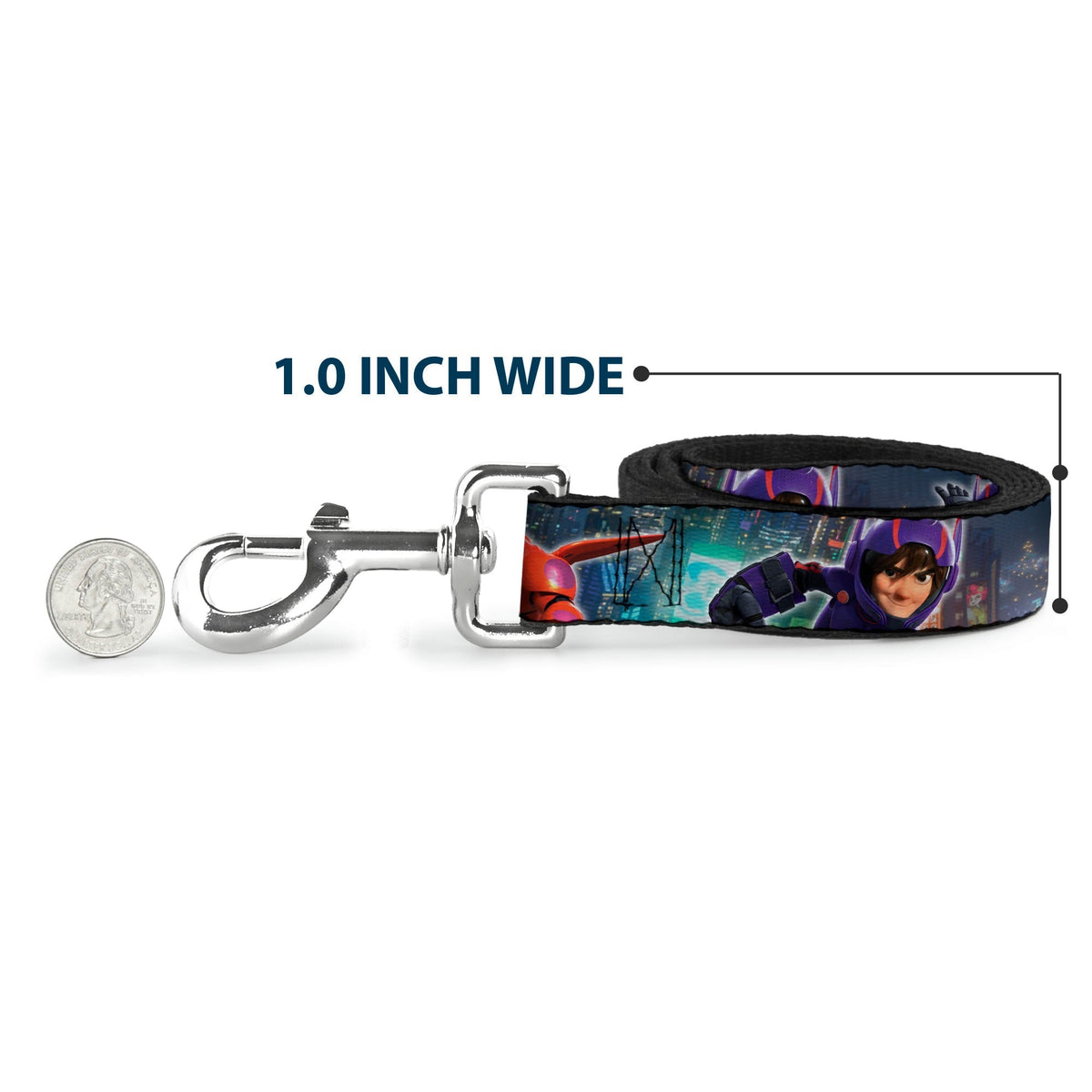 Dog Leash - Hiro & Baymax Action Poses/San Fransokyo 