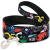 Buckle-Down Disney Big Hero 6 Group Action Pose & Name Blocks Dog Leash