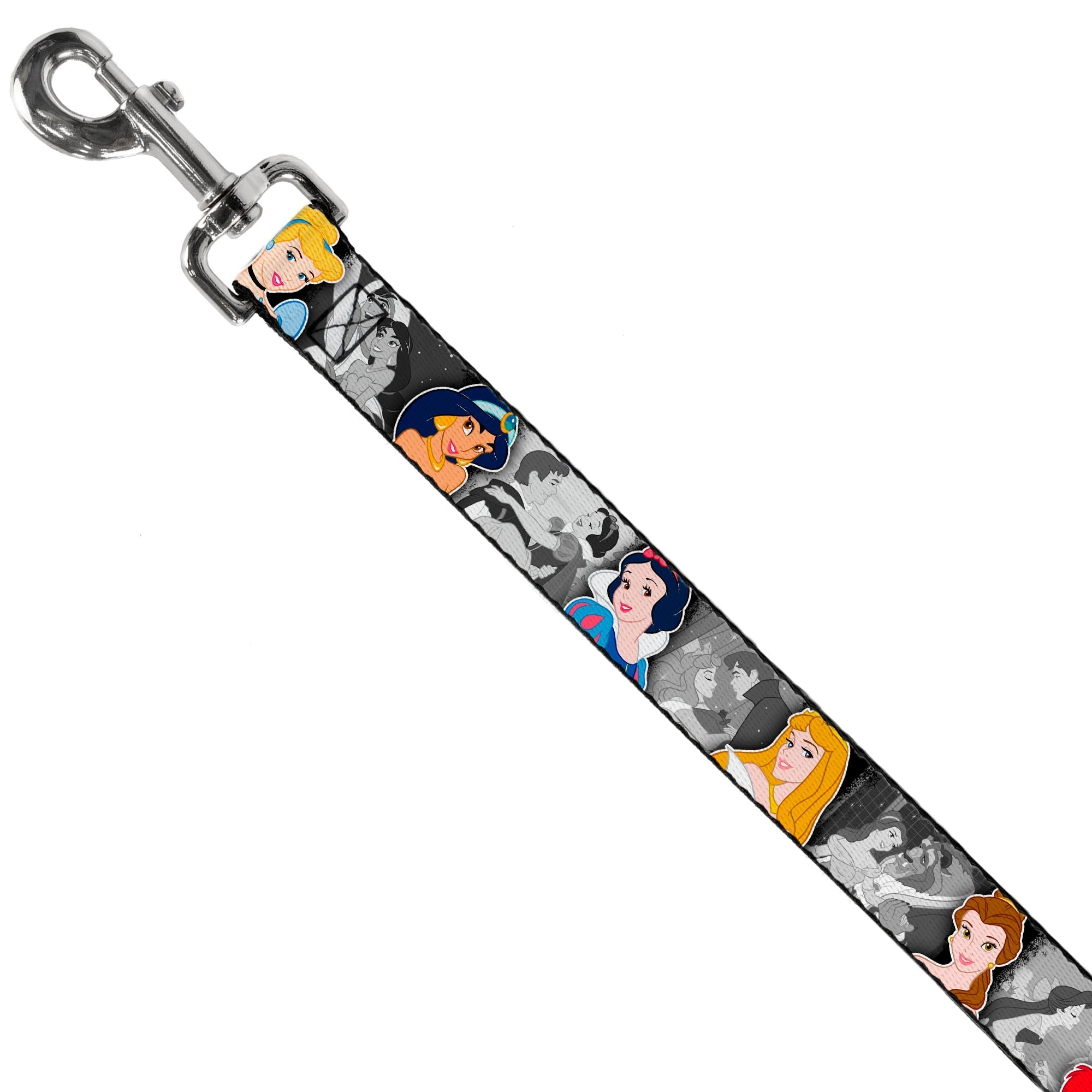 Dog Leash - Princess Pose/Princess & Prince Scene Grays/Multi Color