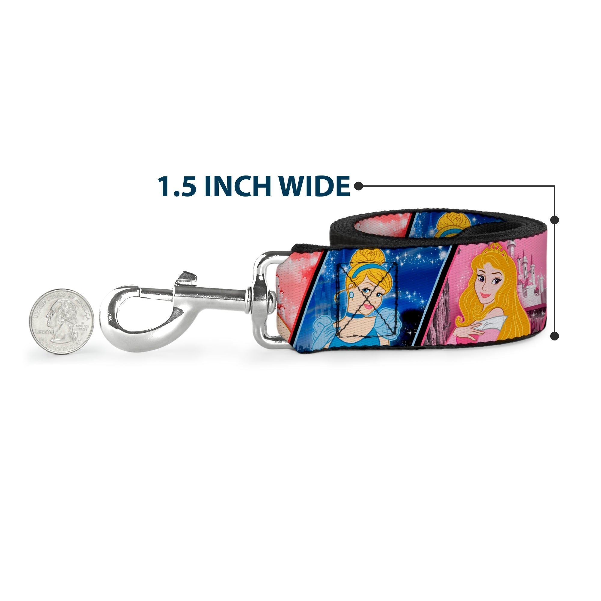 Dog Leash - Anna/Snowflakes Frozen Art Collection Poses
