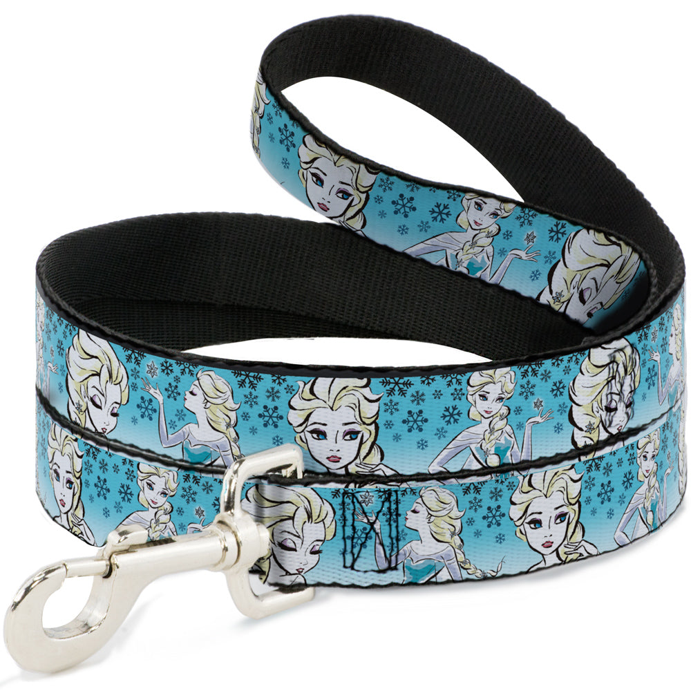 Dog Leash - Anna/Snowflakes Frozen Art Collection Poses