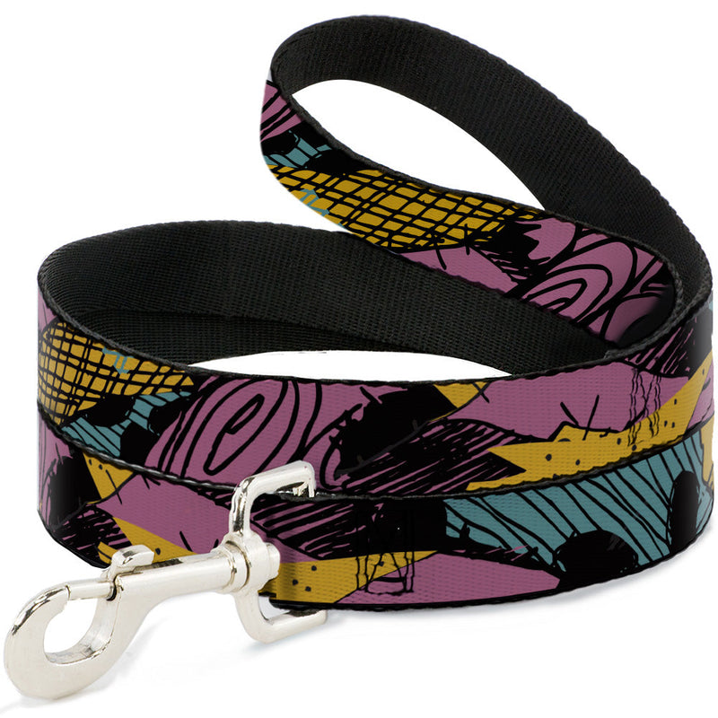 Dog Leash - Nightmare Before Christmas Sally Dress Patchwork 