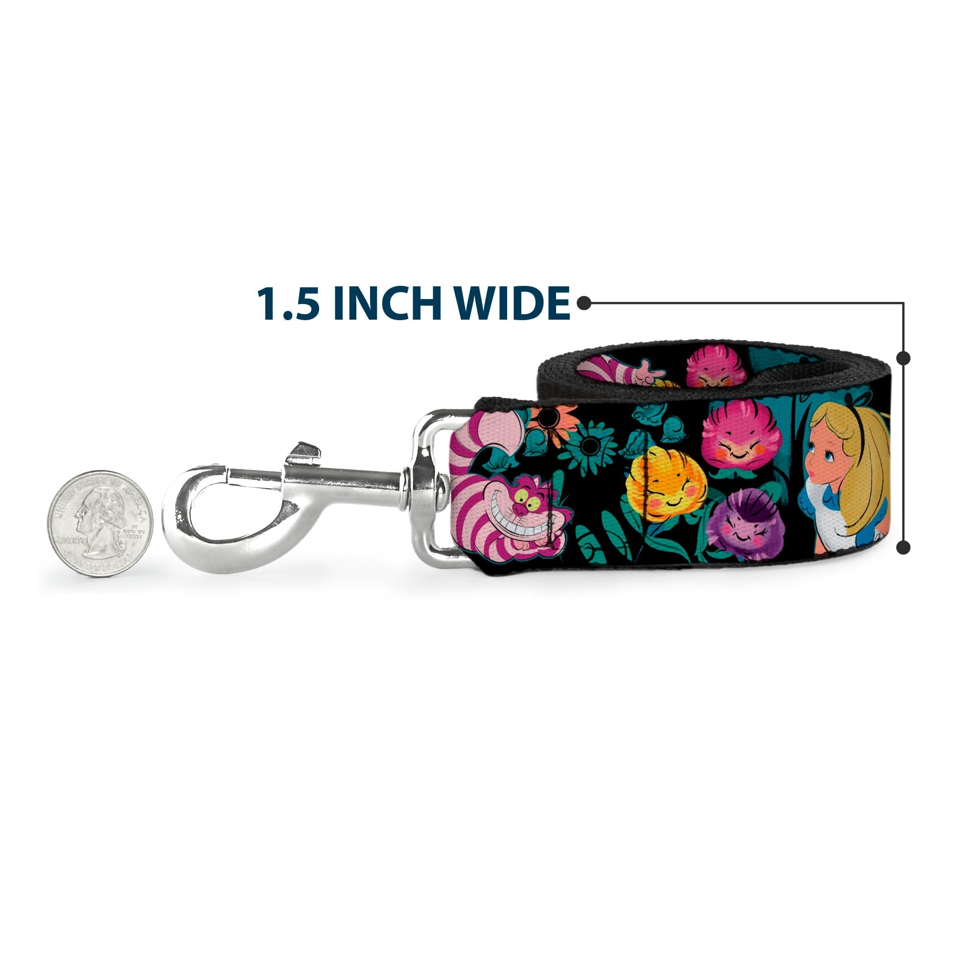 Dog Leash - Baymax/Mood Expressions/Baymax Scattered Turquoise 