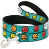 Buckle-Down Disney Baymax & Mood Expressions & Baymax Dog Leash