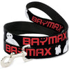 Buckle-Down Disney Baymax Poses Black/White/Red Dog Leash