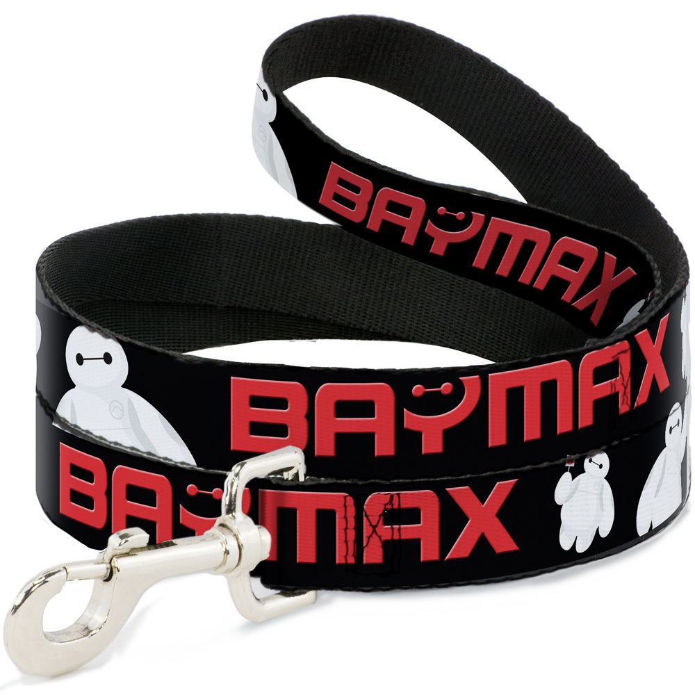 Dog Leash - BAYMAX Poses Black/White/Red 