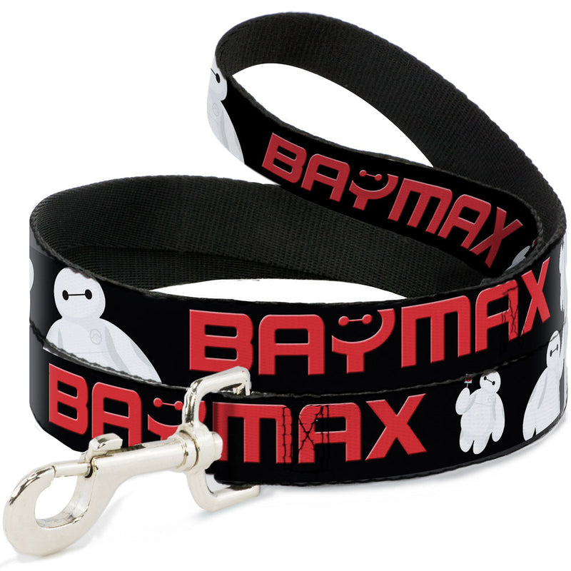 Dog Leash - BAYMAX Poses Black/White/Red 
