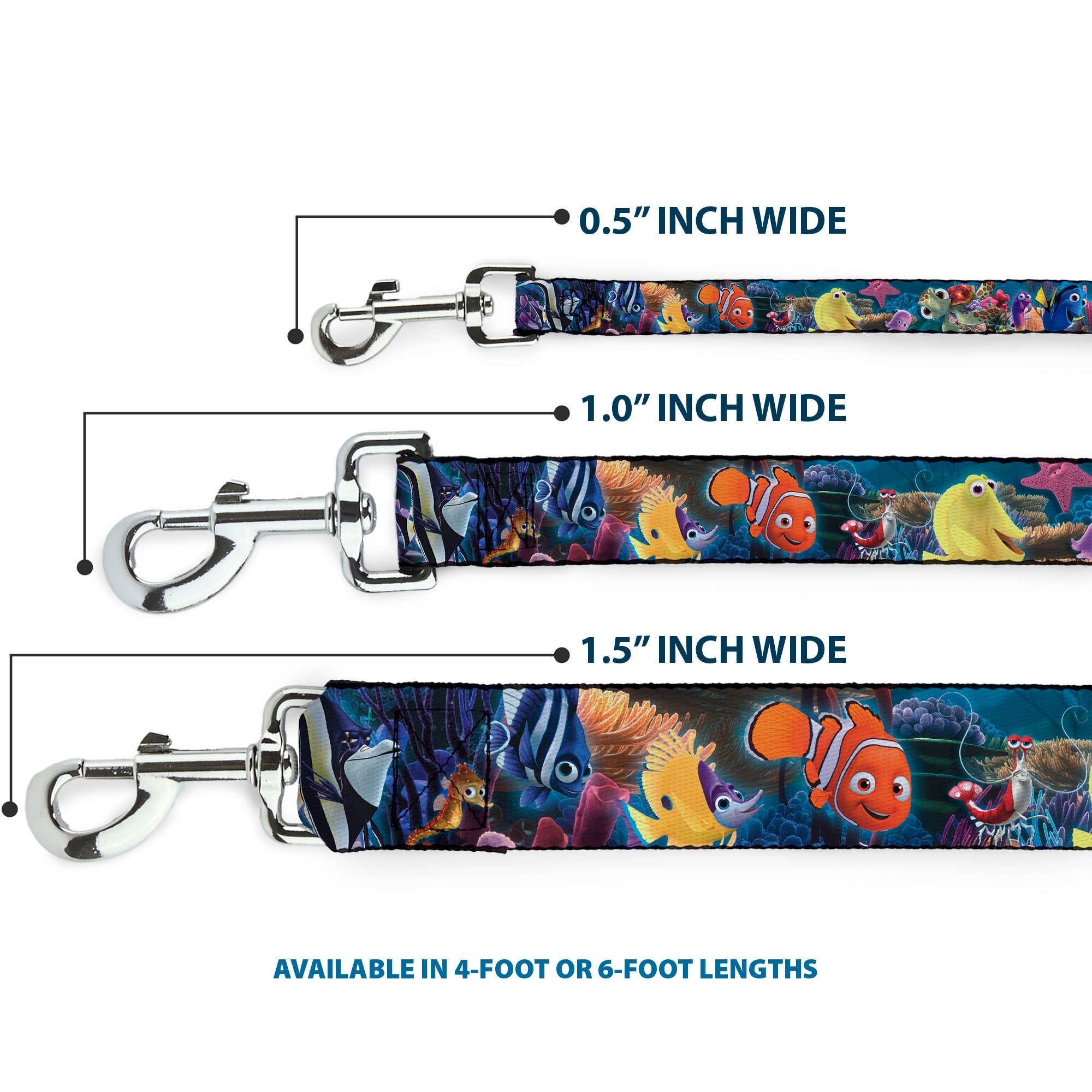 Dog Leash - Nemo & Friends Group - HT Animal Supply