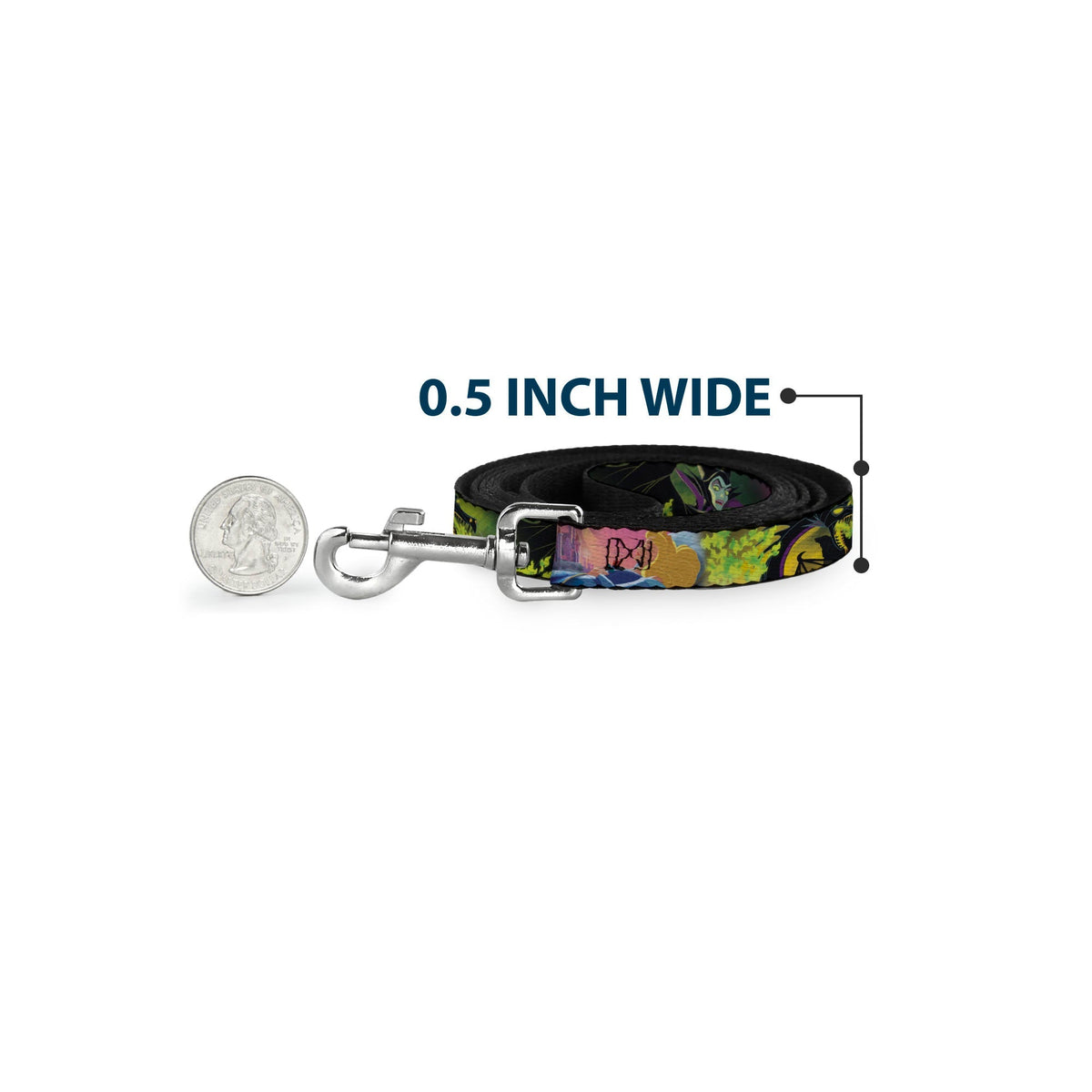 Dog Leash - Sleeping Beauty & Maleficent/Maleficent Dragon Scenes 