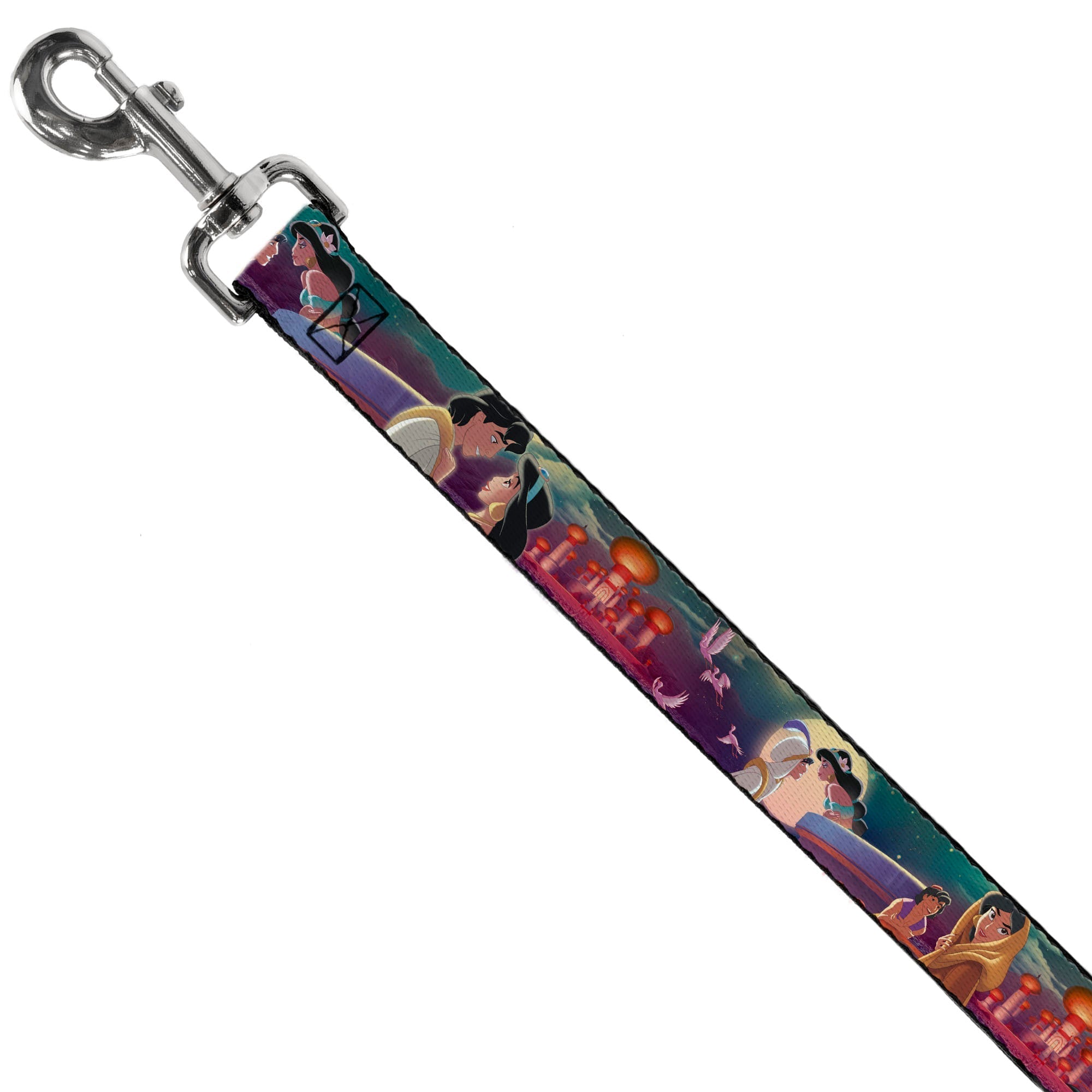 Dog Leash - Aladdin & Jasmine Scenes/Castle/Birds