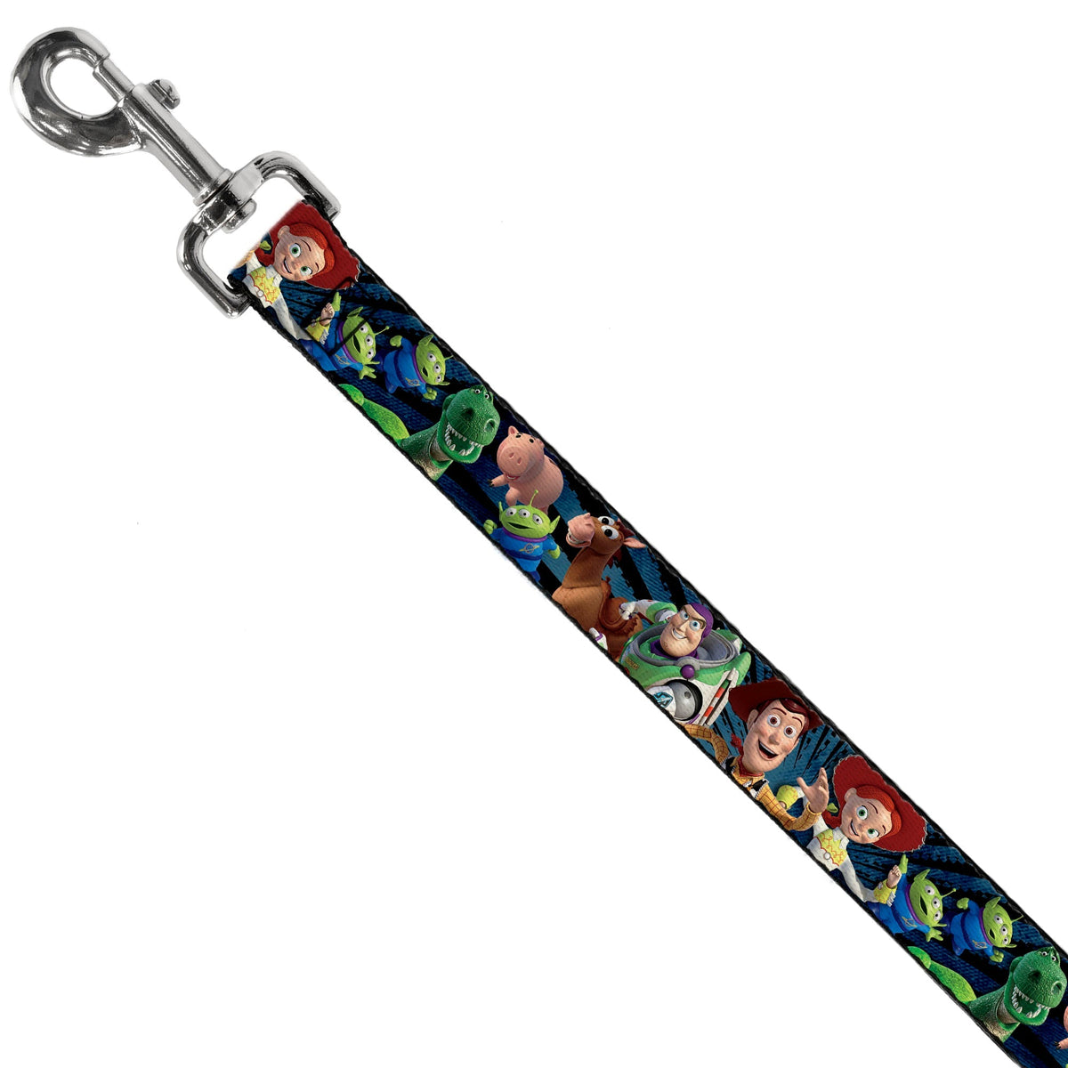 Dog Leash - Toy Story Characters Running2 Denim Rays 