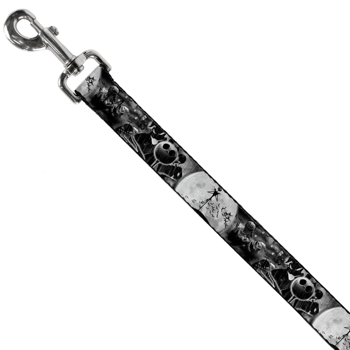 Dog Leash - Jack & Oogie Boogie Scenes Grays 