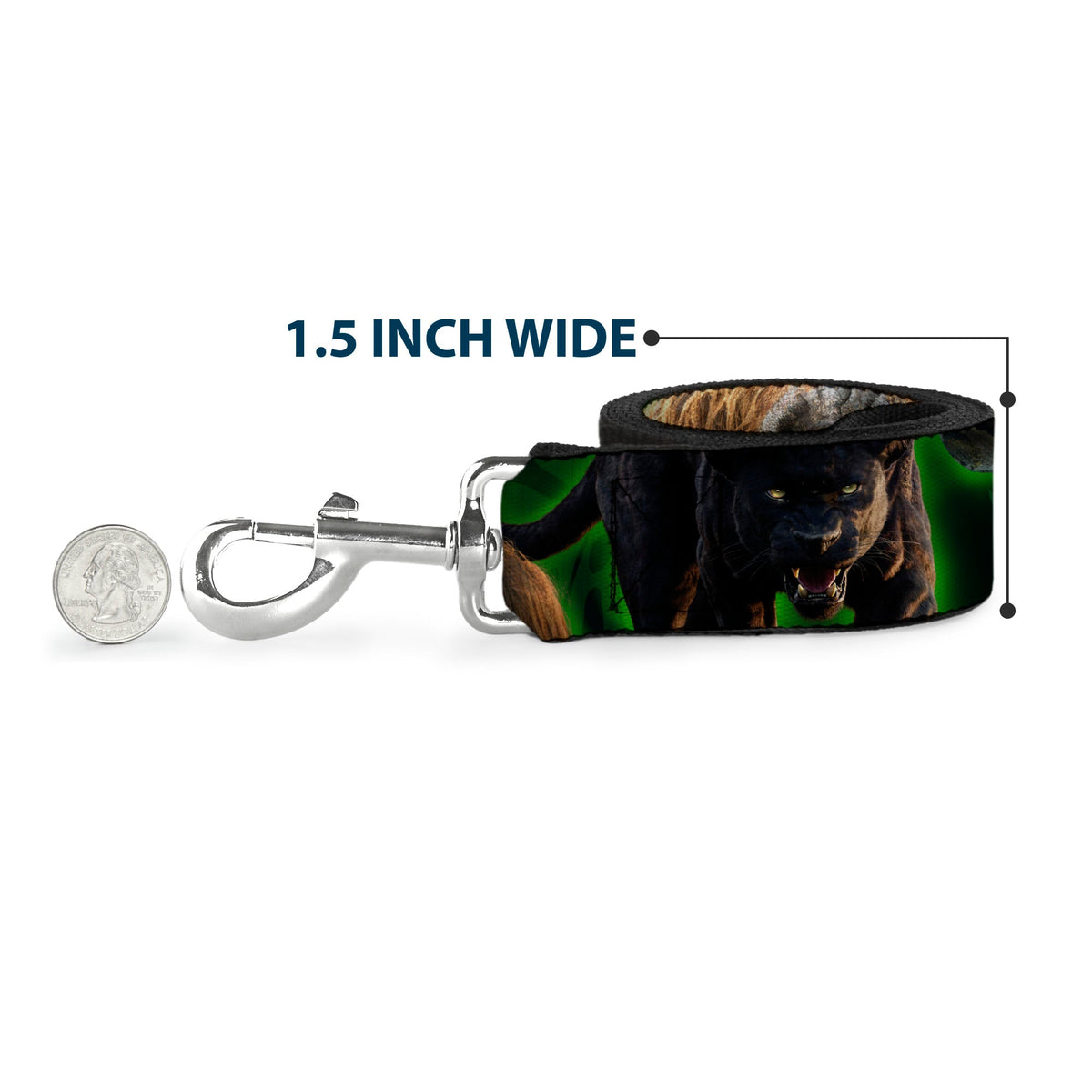 Dog Leash - Jack & Oogie Boogie Scenes Grays 